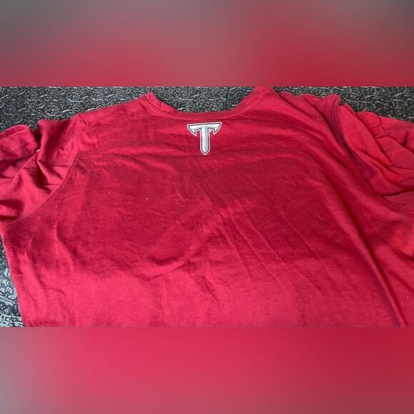 NEW Troy University Trojans Basic Block Cotton T-Shirt Men’s Size Medium NWT Co - Picture 2 of 5